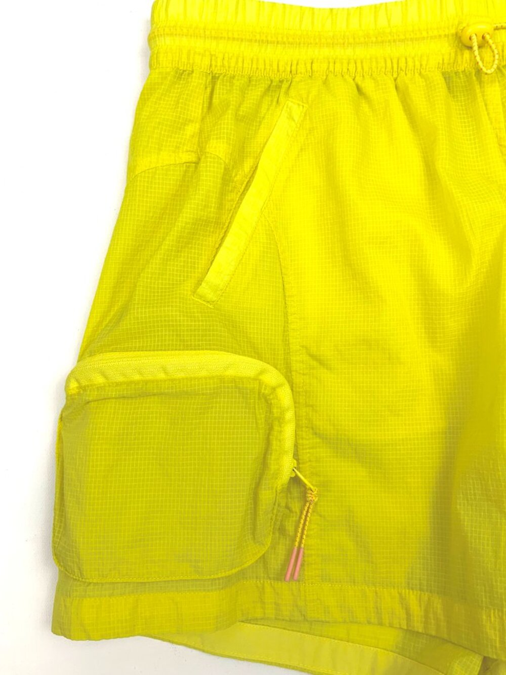 Outdoor Voices Yellow Windbreaker 3" Shorts Sz M - Picture 7 of 16